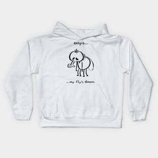 Fly's Down Kids Hoodie